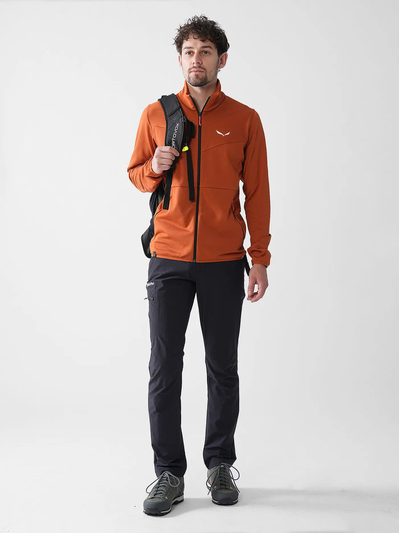 SALEWA | Herren Fleecejacke Puez Cammino Polarlite | orange